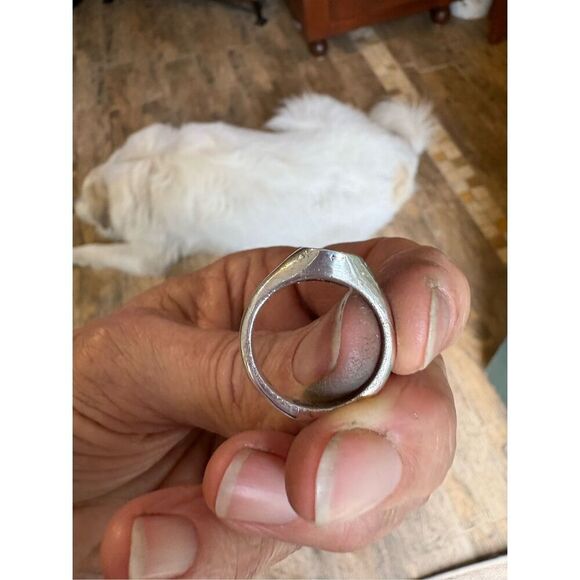 Ring, Horse Head Sterling Silver Ring, New, size 7, Hand Made, Artisan, Unique - Picture 3 of 7